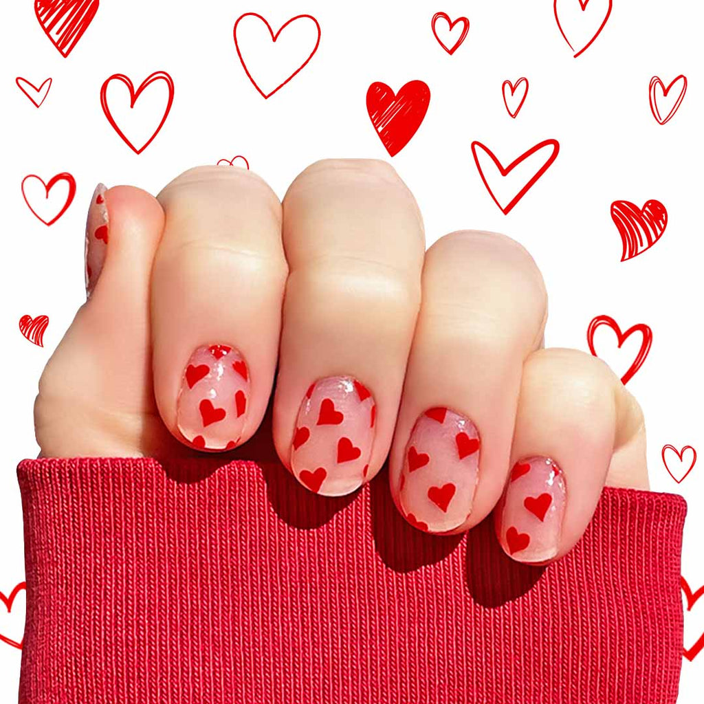 Small Heart Nails Pictures, Photos, and Images for Facebook, Tumblr,  Pinterest, and Twitter